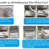 3D 2 in 1 Sublimation Film Phone Case