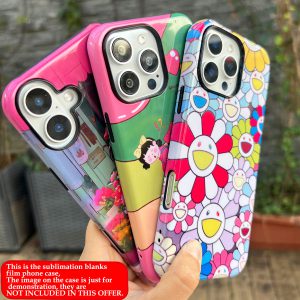 3D 2 in 1 Sublimation Film Phone Case