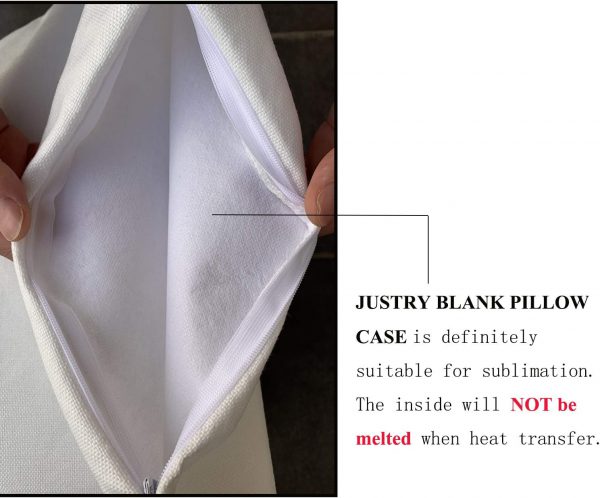 sublimation blanks linen poly pillow cover